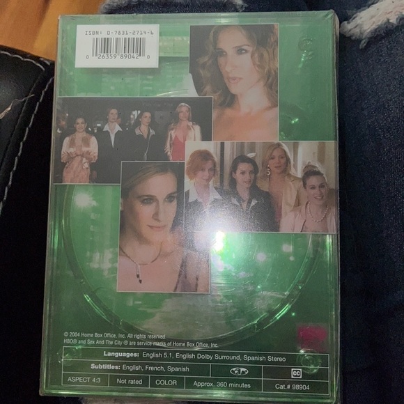 Sex And The City: The Sixth Season - Part 1 (DVD, 2004, 3-Disc Set). NIB NWT - Picture 2 of 2